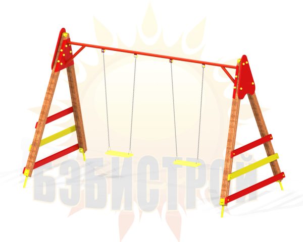 Dvojnye radost s rezinovym sidenem