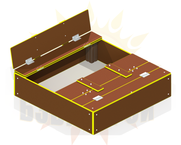 Pesochnitsa posidelki M 125h125 na sajt