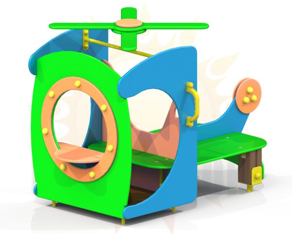 Vertolet skamejka speredi