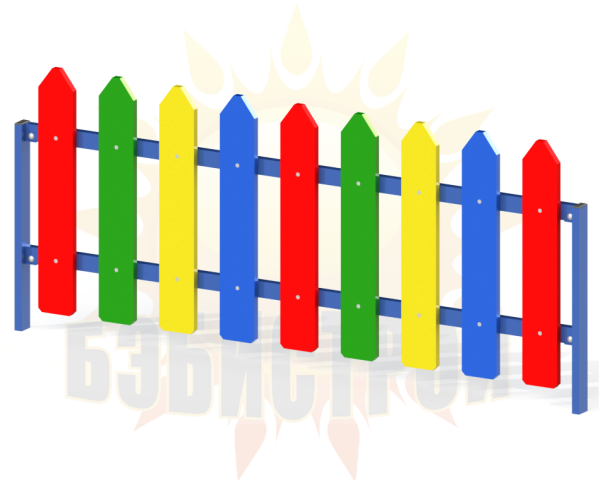 Zabor Raduga 1500mm na sajt