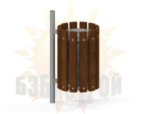 urna odinarnaya krug na stolbe ser